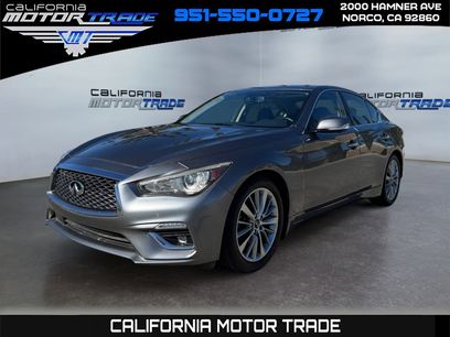 Used 2022 INFINITI Q50 Luxe w/ Cargo Package