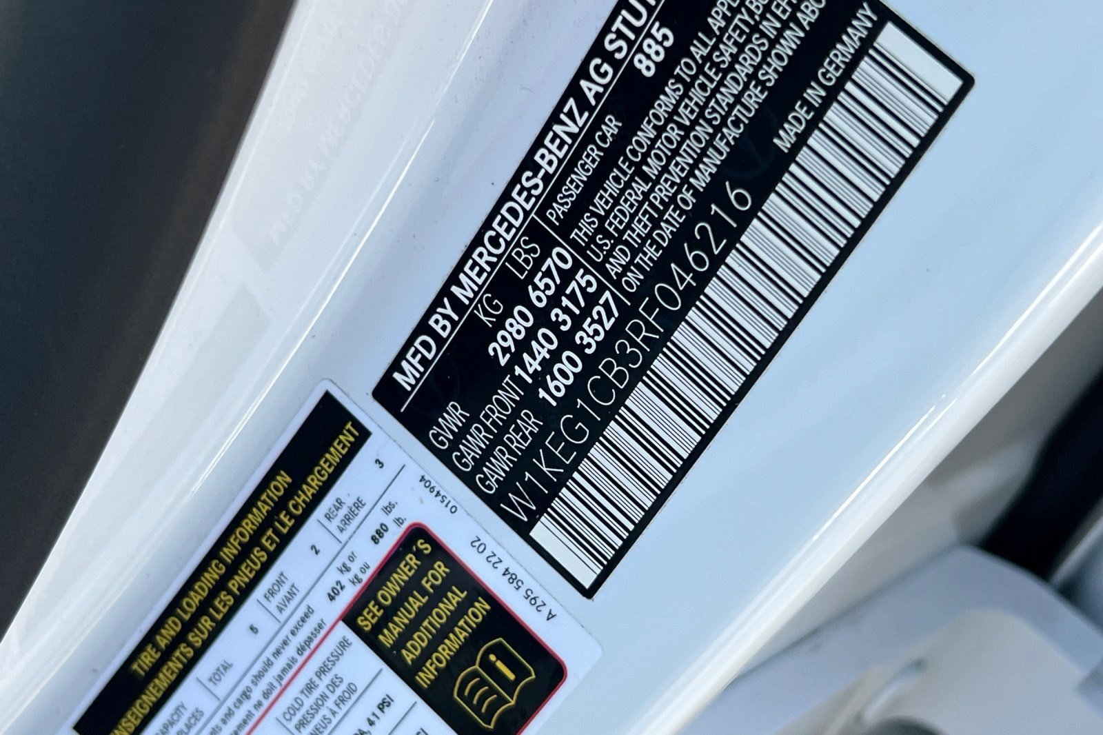 Certified 2024 Mercedes-Benz EQE 350+ 4MATIC Sedan image 27