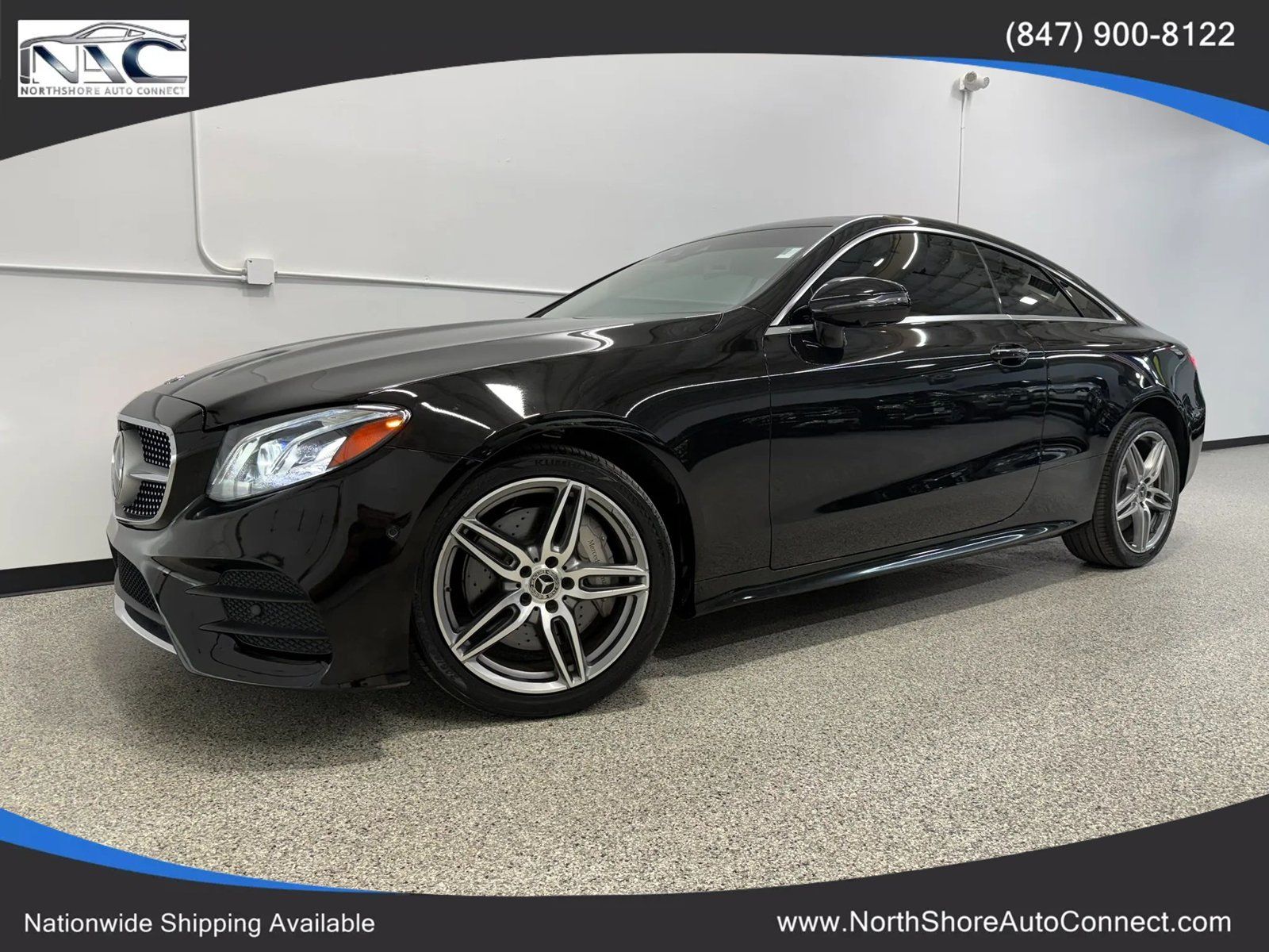 Used 2019 Mercedes-Benz E 450 4MATIC Coupe w/ AMG Line Package image 1