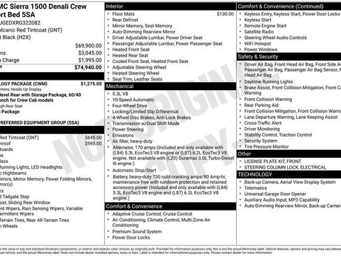 Used 2024 GMC Sierra 1500 Denali w/ Technology Package AWD/4WD image 7