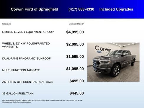 Used 2023 RAM 1500 Limited AWD/4WD image 5