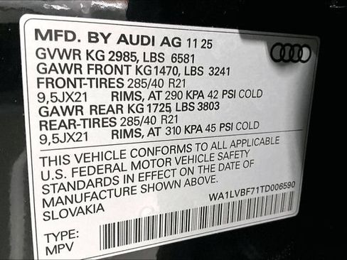 Used 2026 Audi Q7 3.0T Premium Plus w/ Premium Plus Package AWD/4WD image 20