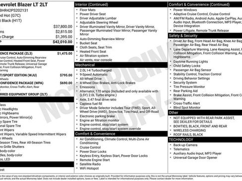 Used 2023 Chevrolet Blazer LT w/ Convenience Package image 11