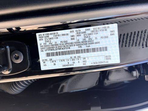 Certified 2024 Ford F150 Lariat w/ Equipment Group 502A High AWD/4WD image 32