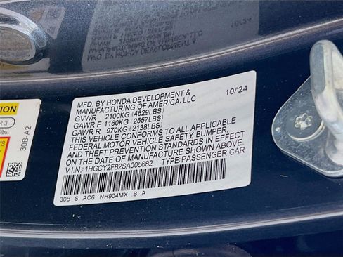 Certified 2025 Honda Accord Touring image 31