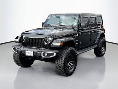 Used 2021 Jeep Wrangler Unlimited Sahara w/ Uconnect 4C Nav & Sound Group