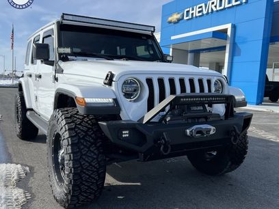 Used 2022 Jeep Wrangler Unlimited Sahara w/ LED Lighting Group