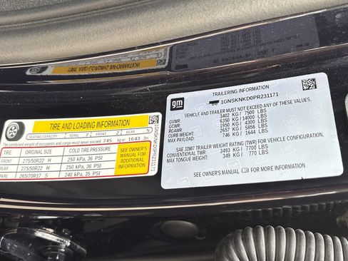 Used 2023 Chevrolet Tahoe LT AWD/4WD image 16