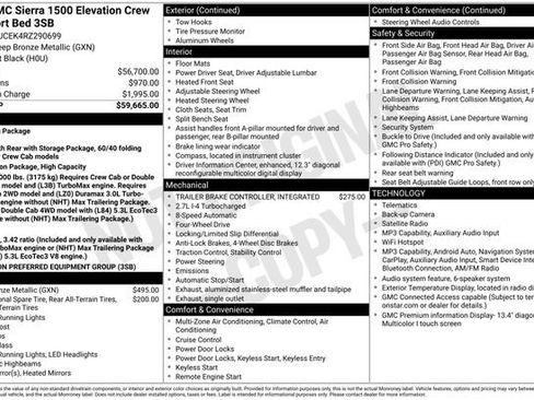 Used 2024 GMC Sierra 1500 Elevation AWD/4WD image 5