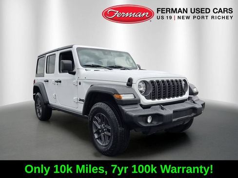 Certified 2025 Jeep Wrangler Unlimited Sport AWD/4WD image 1