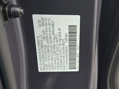 New 2026 Honda Odyssey Elite image 14