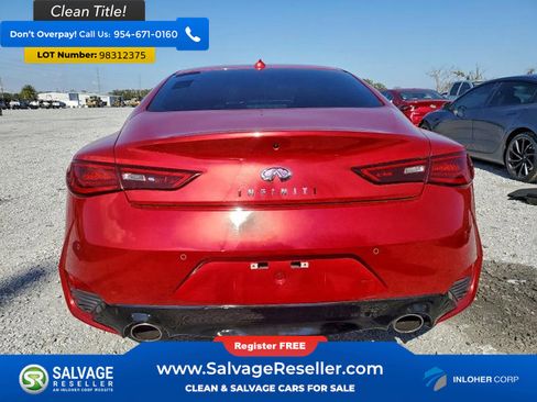 Used 2021 INFINITI Q60 3.0t Luxe w/ Essential Package image 8
