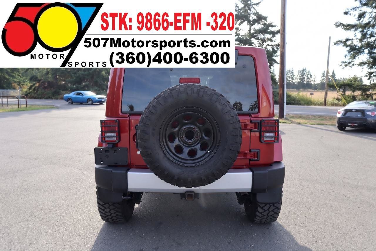 Used 2012 Jeep Wrangler Unlimited Sahara w/ Connectivity Group AWD/4WD image 23