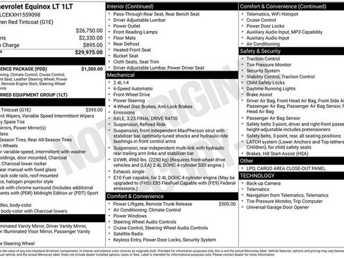 Used 2017 Chevrolet Equinox LT w/ Convenience Package FWD image 11