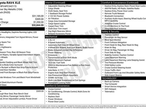 Used 2023 Toyota RAV4 XLE AWD/4WD image 31