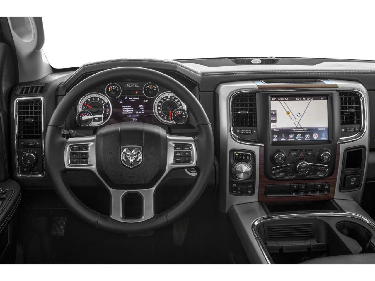 Used 2015 RAM 1500 Laramie w/ Convenience Group AWD/4WD image 2