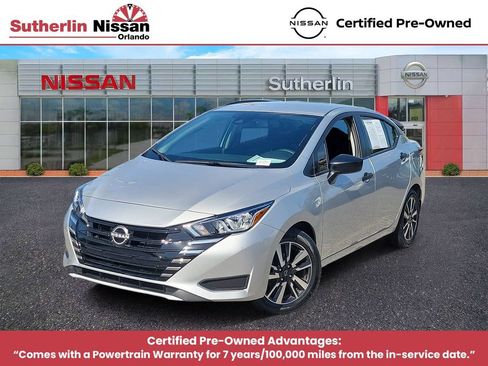 Certified 2024 Nissan Versa S w/ S Plus Package FWD image 1