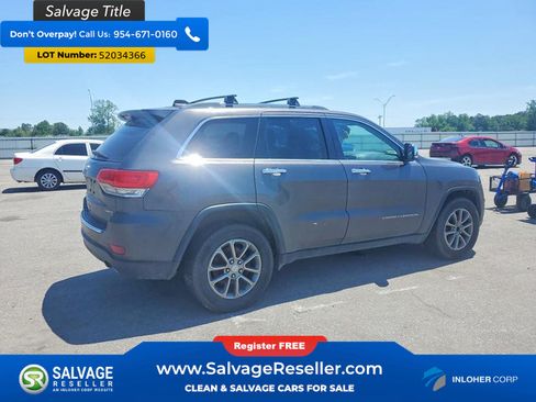 Used 2014 Jeep Grand Cherokee Limited AWD/4WD image 4