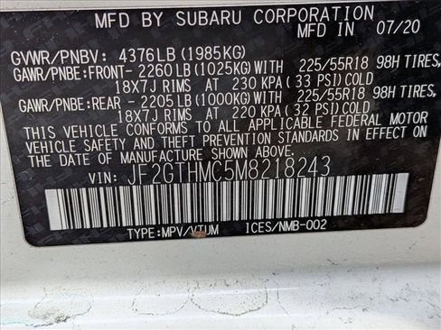 Used 2021 Subaru Crosstrek 2.5i Limited w/ Popular Package #5 image 18