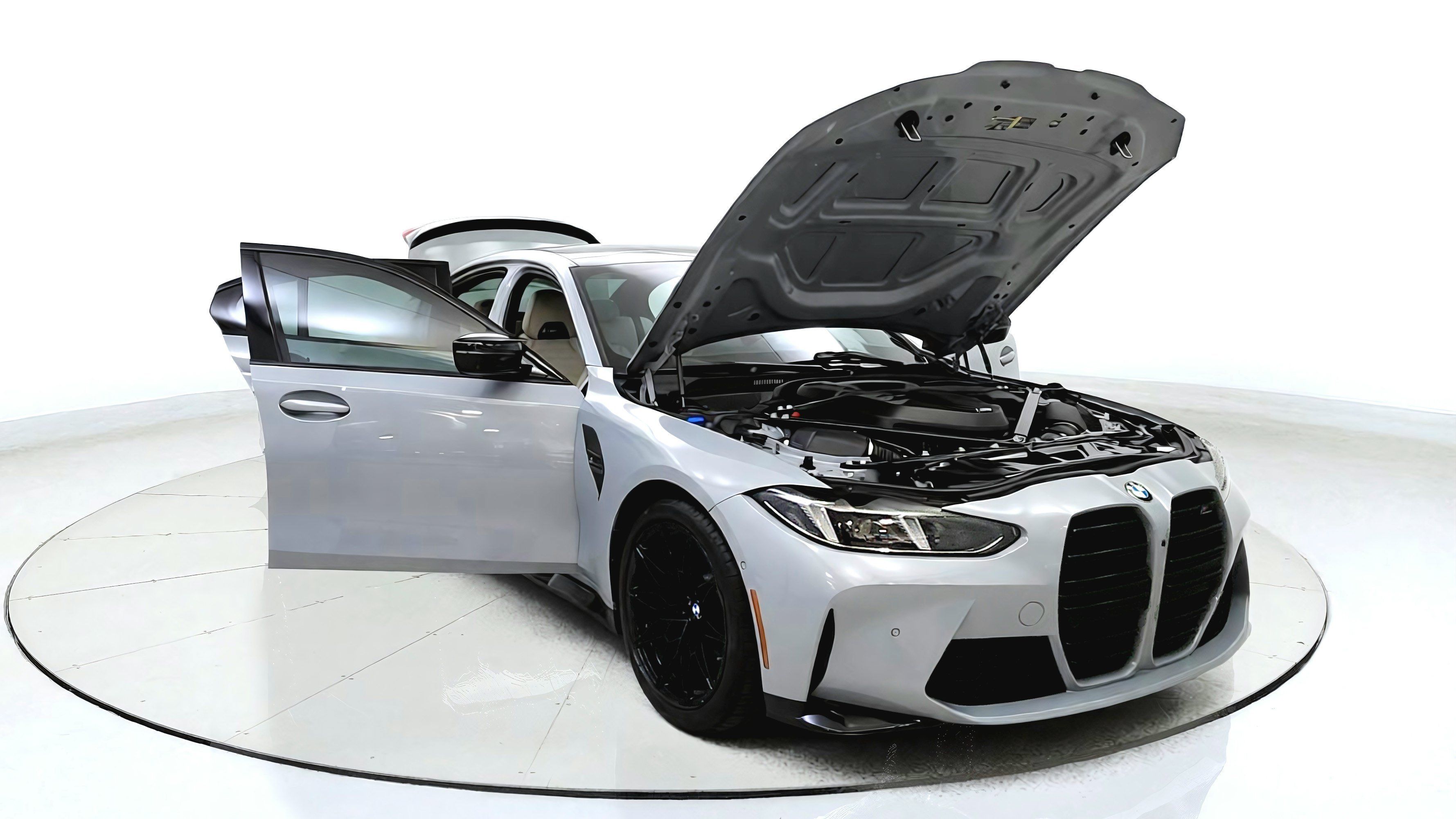 Used 2025 BMW M3 Competition w/ Parking Assistance Package RWD image 9