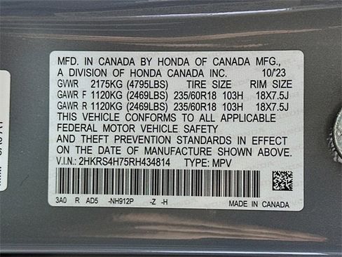 Certified 2024 Honda CR-V EX-L image 33