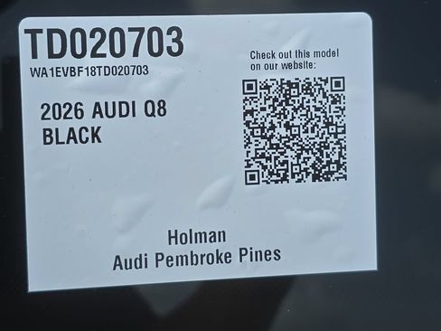 Used 2026 Audi Q8 Premium Plus AWD/4WD image 31