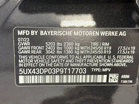 Used 2023 BMW X3 sDrive30i w/ Convenience Package RWD image 20