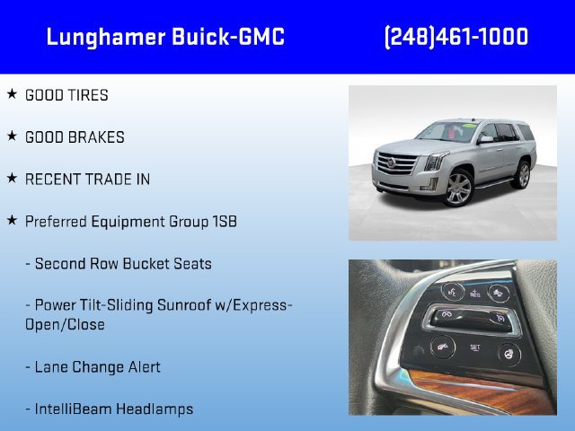 Used 2015 Cadillac Escalade Luxury AWD/4WD image 6
