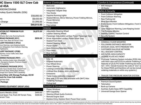 Used 2019 GMC Sierra 1500 SLT AWD/4WD image 43