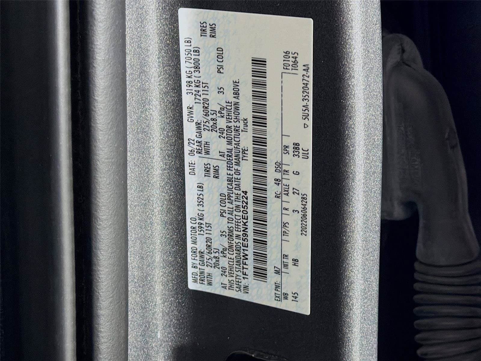 Used 2022 Ford F150 Lariat w/ Equipment Group 502A High AWD/4WD image 31