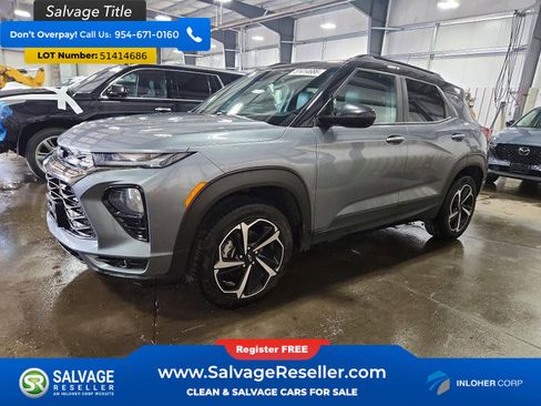 Used 2021 Chevrolet TrailBlazer RS w/ Technology Package AWD/4WD image 1