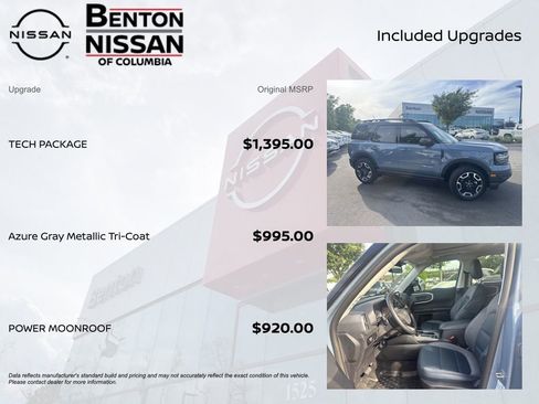 Used 2024 Ford Bronco Sport Outer Banks w/ Tech Package AWD/4WD image 6