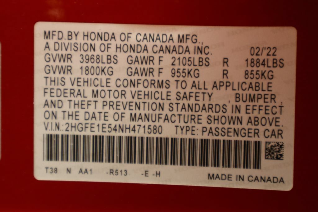 Used 2022 Honda Civic Si image 34