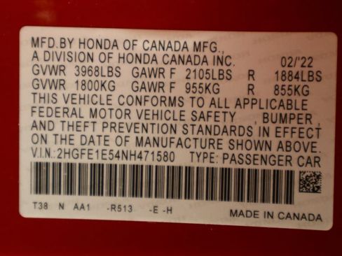 Used 2022 Honda Civic Si image 34