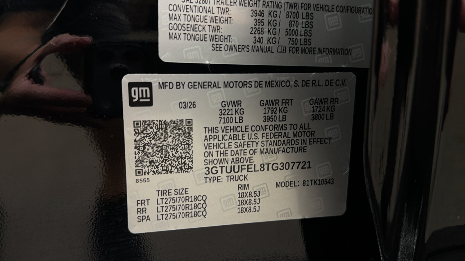 Used 2026 GMC Sierra 1500 AT4X AWD/4WD image 45