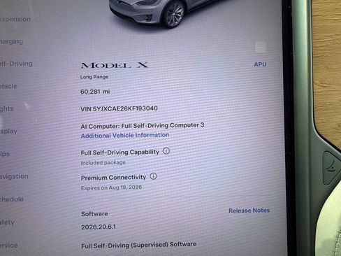 Used 2019 Tesla Model X Long Range AWD/4WD image 15