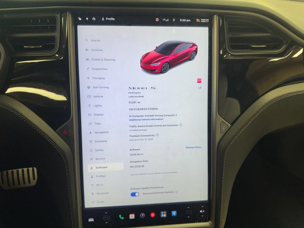 Used 2020 Tesla Model S Performance AWD/4WD image 23