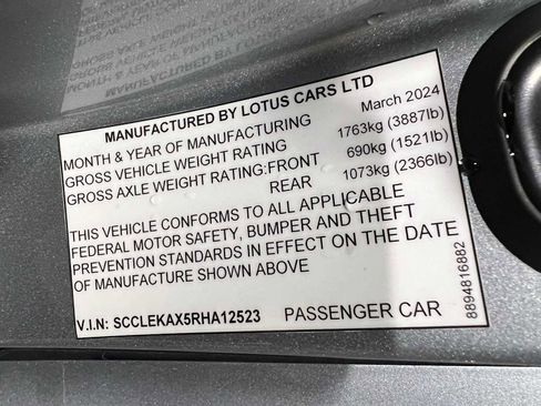 Used 2024 Lotus Emira First Edition image 36