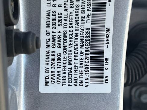 Used 2019 Honda Civic Sport image 27