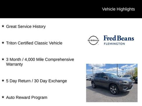 Used 2019 Jeep Cherokee Limited AWD/4WD image 5