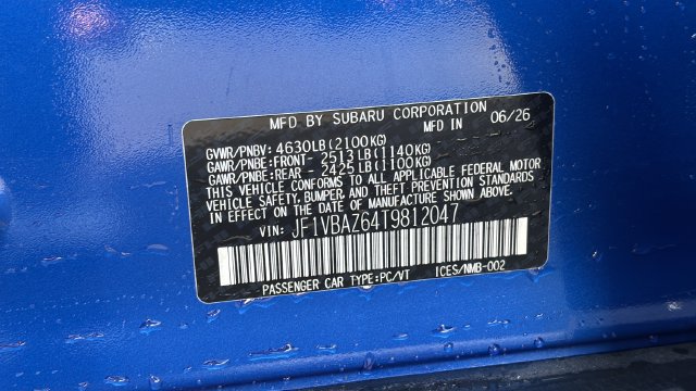 New 2026 Subaru WRX tS AWD/4WD image 25