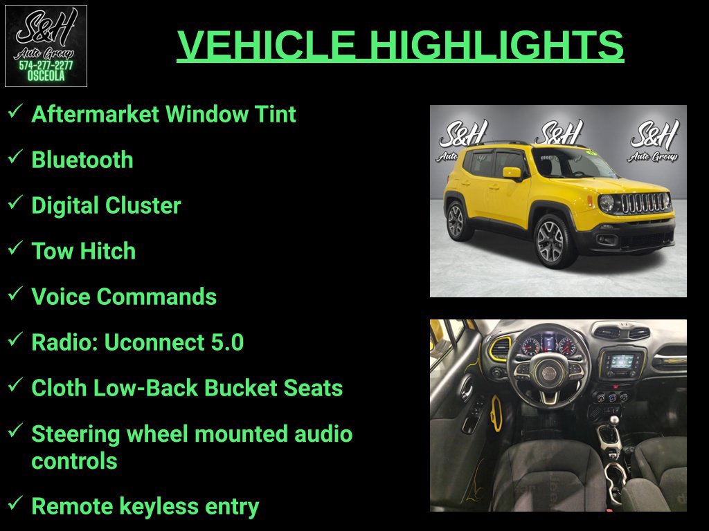 Used 2016 Jeep Renegade Latitude FWD image 3