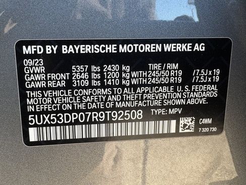 Used 2024 BMW X3 xDrive30i w/ Convenience Package image 30