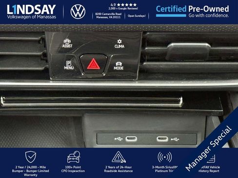 Certified 2024 Volkswagen Atlas Cross Sport SEL image 16