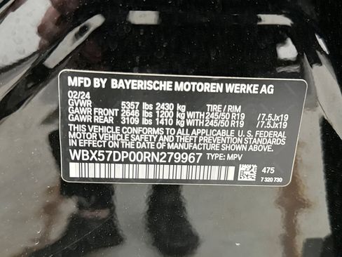 Used 2024 BMW X3 xDrive30i w/ Premium Package w/ZPA AWD/4WD image 11