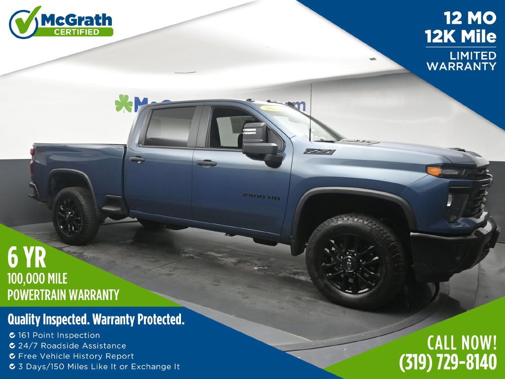 Used 2025 Chevrolet Silverado 2500 Custom AWD/4WD image 1