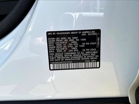 New 2026 Volkswagen Atlas SE AWD/4WD image 8
