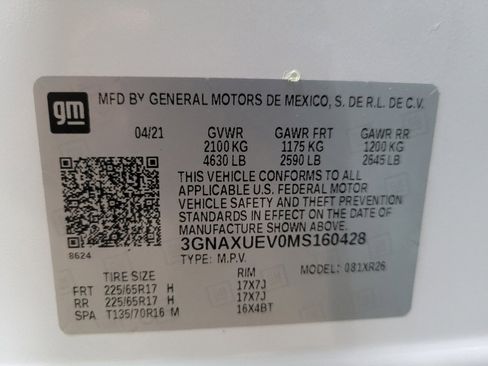 Used 2021 Chevrolet Equinox LT AWD/4WD image 33