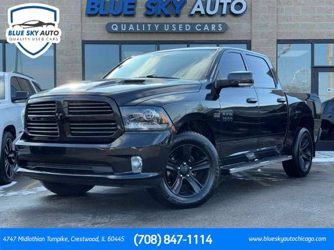Used 2017 RAM 1500 Sport w/ Black Ram 1500 Sport Group image 1