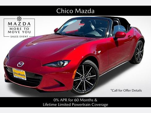 New 2025 MAZDA MX-5 Miata Grand Touring w/ Weather Package image 1